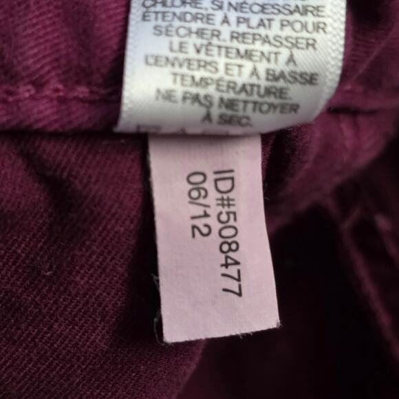 Express Stella Metallic Jeans Womens 4 Low Rise Coated Colored - Picture 7 of 7